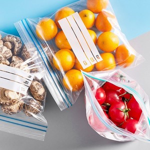 Food Storage Bags Resealable Plastic Food Grade <b>Refrigerator</b> Bags With Printing Logo For Sundries Extraction Use - Product Image 2