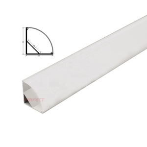 Hot <span class=keywords><strong>Sell</strong></span> Góc Hồ Sơ Led Bề Mặt Nội Các Chiếu Sáng 30Mm * 30Mm Led Nhôm Hồ Sơ Cho Chiếu Sáng Trang Trí - Product Image 3