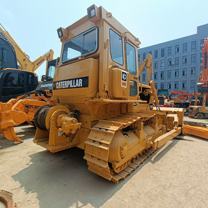 Bulldozer sur chenilles Caterpillar CATD6G D6d d6c d7g d7r d8r D9r d'occasion efficace, moteur 120 CV, pompe, capacité de bêchage 4,3 m, vidéo testée - Product Image 3