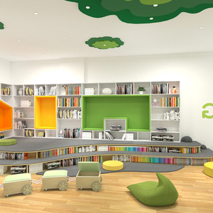 Mẫu giáo lớp học montessori đồ nội thất daycare thư viện Bộ đồ nội thất tùy biến - Product Image 4