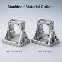 Services de fraisage CNC sur mesure et d'électroérosion à fil pour supports de montage et cadres de base en acier inoxydable