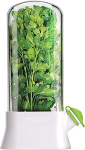 Contenedor de almacenamiento de hierbas Contenedor de almacenamiento Herb Savor Pod Keep Fresh Vegetal Herb Saver para refrigerador - Product Image 3