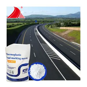 white and yellow color road paint long service life thermoplastic road marking paint powder for road