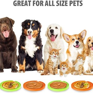 Al por mayor: Tapete de silicona ecológico de grado alimenticio para lamer para perros, comedero de lamer lento con ventosa, para cuencos y comederos para mascotas - Product Image 5