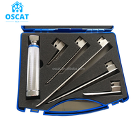 Laryngoscope vétérinaire OSCAT le moins cher, instrument vétérinaire, laryngoscope optique à fibres LED pour animaux