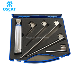 Osilat termurah instrumen dokter hewan laringgoscope tenggorokan serat optik Led dokter hewan <span class=keywords><strong>Laryngoscope</strong></span> - Product Image 6