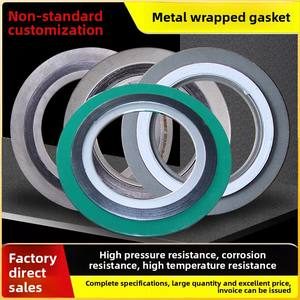 洞庭金属被覆黒鉛長方形断面高温高圧耐性フランジ厚型ガスケット - Product Image 5