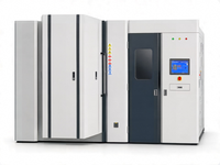 Machine de revêtement ionique sous vide à grande chambre AsiaLink, système de dépôt physique par évaporation (PVD) pour la décoration et le placage des tôles d'acier inoxydable