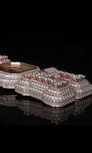 Colgante de Plata 925 Chapado en Oro Rosa, Estilo Hip Hop, Hecho a Mano, de Primera Calidad, para Hombre, Joyería de Diseño de Lujo - Product Image 4