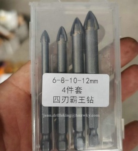 <span class=keywords><strong>Testa</strong></span> di lancia per punta da trapano <span class=keywords><strong>in</strong></span> vetro per piastrelle di marmo ceramico con gambo esagonale da 1/4 pollici - Product Image 3