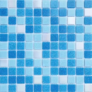 Prix bon marché Stock mosaïque pour piscine mosaïque carreaux bleus pour intérieur extérieur décoration murale - Product Image 5