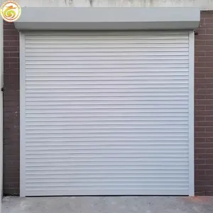 Automatic Roll up Doors and Security Rolling Windows Residential Manual Aluminum Roller Shutter Window