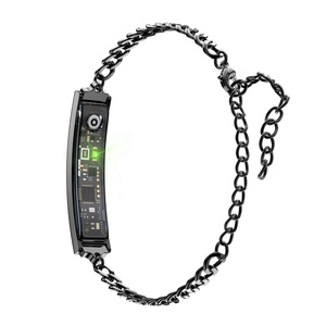 B6 Smartwatch Non Screen Health Tracker for Ladies Men <b>Couples</b> Heart Rate Blood Oxygen Monitor 5ATM Waterproof Ultra Thin Design - Product Image 5