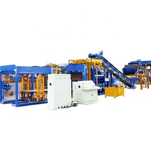 Machine à fabriquer des blocs hydrauliques QTF10-15, moule pour pavés en béton - Product Image 3