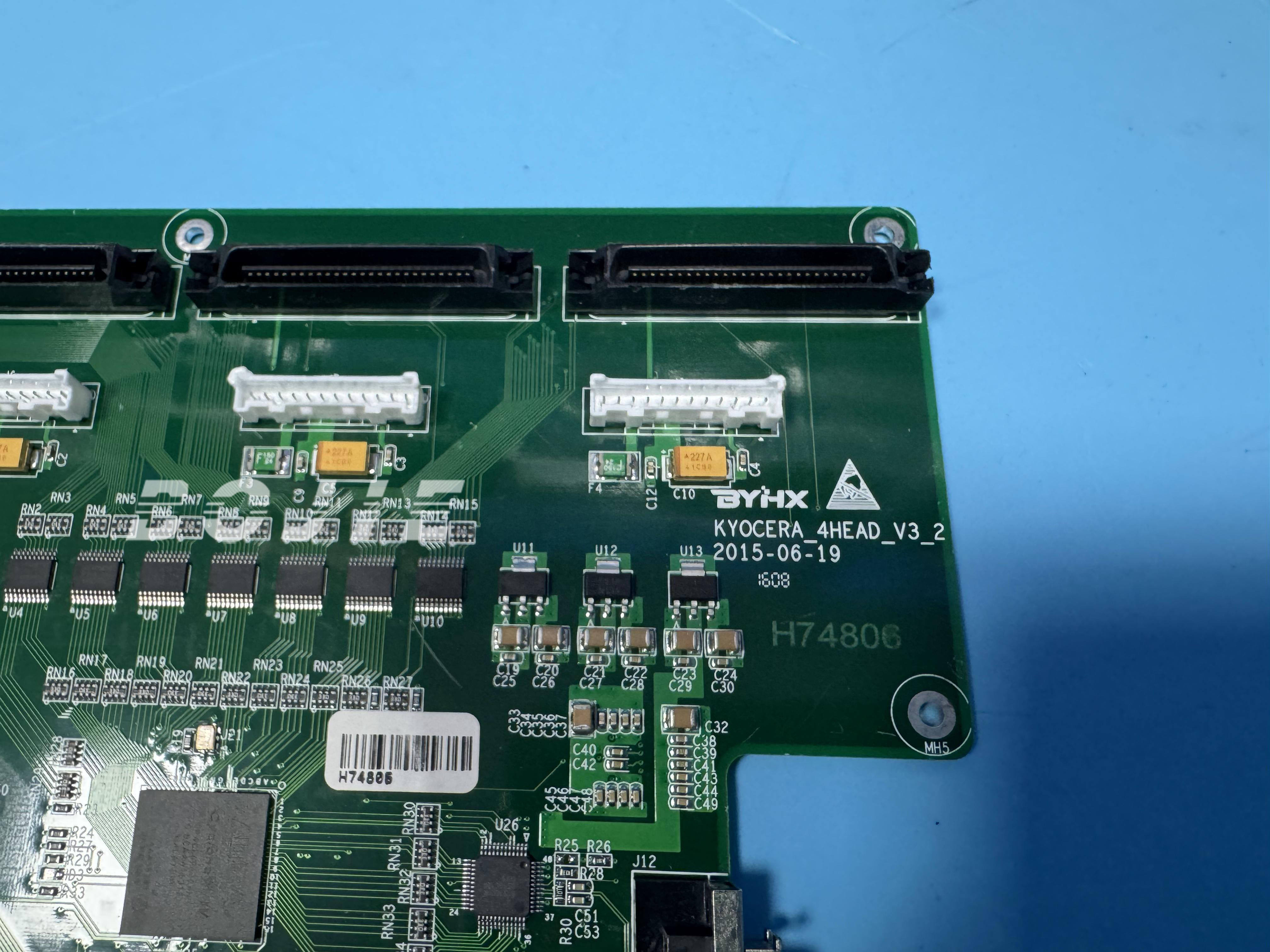 BYHX Printer 4head Carriage Board V3.2 for Kyocera Print Head