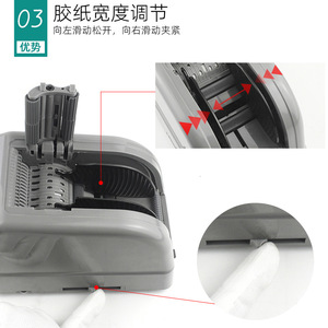 เครื่องตัดเทปอัตโนมัติ ZCUT-9 พร้อมฟังก์ชั่น Gold Finger สำหรับใช้ในโรงงาน - Product Image 3