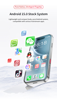 Q333 Petit Smartphone 4G Octa 4 Go/64 Go Android, Téléphone Portable Intelligent Compact 4,1 Pouces IPS 3G LTE Mini Smartphone Global