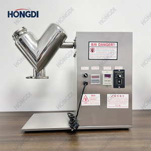 Agitateur automatique de laboratoire de précision, mélangeur en acier inoxydable de type V, capacité 5L, pour produits chimiques, plastiques, poudres uniformes, recherche - Product Image 6