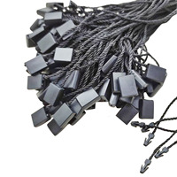 Bloqueurs de cordon de style, bloqueurs de cordon à bascule, étiquettes suspendues personnalisées couleur unique, étiquettes carrées en polyester PVC écologiques