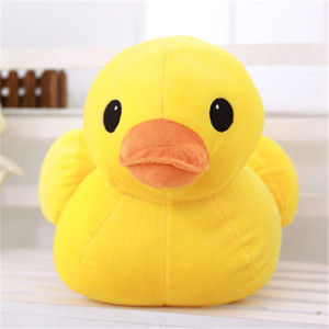 Nuevo amarillo lindo pato de peluche muñeca niña almohada niños juguetes de peluche muñeca pato de goma de peluche - Product Image 6