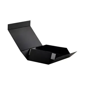 Caja magnética plana para el cuidado de la piel, regalo plegable, bajo pedido, disponible