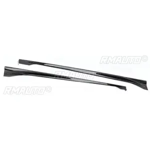 Faldones Laterales Estilo MUGEN en Negro Mate para Honda Civic 11ª Gen. 2021-2024, Accesorios para Auto - Product Image 4