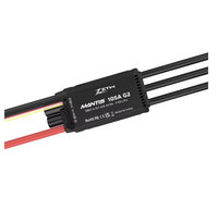 Contrôleur de vitesse ZTW Mantis G2 ESC 85A/105A/125A 3-8S 6V/74V/84V SBEC 8A pour avion RC, aéronef à voilure fixe, ventilateur à conduit EDF