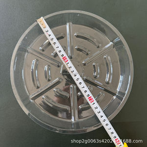 Nhà Máy Bán Hàng Trực Tiếp Trong Suốt Vỏ Sò Khay Nhựa 6/8/10/12 Inch Kích Thước Cho Làm Vườn Cây Giống Trái Cây Rau Lưu Trữ - Product Image 5