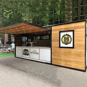 Mobile container bar full made container cafe container design moderno