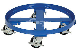 स्टील ड्रम बैरल चायदान ट्राली - Product Image 2