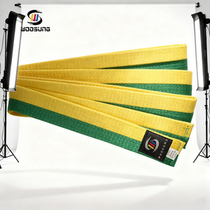 Cinturón de <span class=keywords><strong>Jiu</strong></span> <span class=keywords><strong>Jitsu</strong></span> Personalizado Woosung, Cinturón de Taekwondo y Judo de Buena Calidad y Duradero - Product Image 6