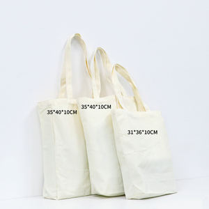 Sac fourre-tout en toile de couleur unie de taille personnalisable, sac fourre-tout en toile personnalisé, sac à bandoulière en toile, sac en toile uni personnalisé - Product Image 3