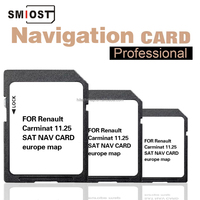 Carte SD de navigation GPS Android SMIOST avec antenne GPS pour Renault Master Kangoo Clio