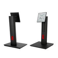 Support de moniteur auto-équilibrant à levage gratuit avec rotation à gauche et à droite Fonction de rotation à 90 degrés Bras de moniteur élégants Nouveau stock