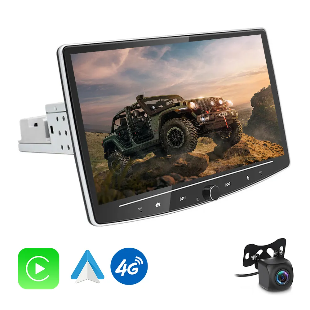 10 pulgadas 10.1 "autoradio multimediale portatile CarPlay senza fili e Android autoradio Touch Screen Radio sistema Audio lettore MP5