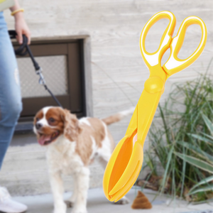 Portable Étanche Durable Pooper Scooper pour Chiens Chats Long Manche Réutilisable Lavable En Plastique Ciseaux Picker pour Petits Animaux - Product Image 3