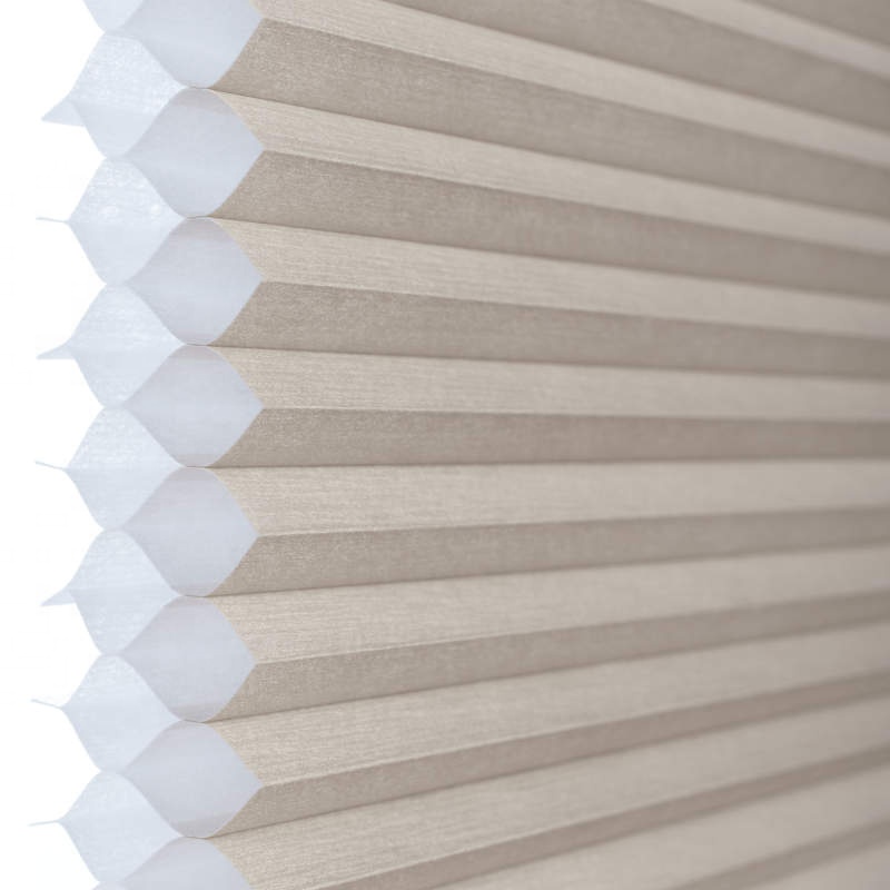 Электрические моторизованные сотовые жалюзи 38 мм с двумя ячейками