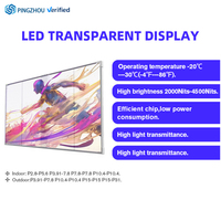 Pantalla LED Transparente de Alto Brillo P3.91 para Ventanas de Centros Comerciales y Tiendas 4S, Pantalla LED de Película para Ventanas de Vidrio