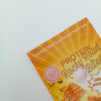 Sachet refermable autoportant 100 % recyclable en PE/PE, laminé, résistant à l'humidité, imprimé sur mesure pour l'emballage alimentaire (lait et gelée)