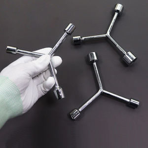 Khc Y-Type ประแจหกเหลี่ยมปลายคู่หัวเหล็กคาร์บอนสามง่ามเกรดอุตสาหกรรมอเนกประสงค์1ปีสั้น - Product Image 6