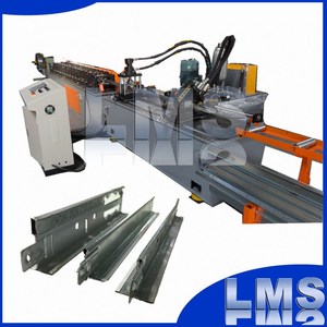 LMS Suspended <strong>Ceiling</strong> T Grid T Bar Main <strong>Tee</strong> Cross <strong>Tee</strong> Wall Angle <strong>System</strong> Roll Forming Machine with PLC Core Components - Product Image 5