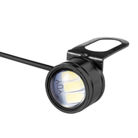 3SMD 5730 Eagle Eye LED Reverse Backup Light DRL diurne Running Light Signal ampoule Fog Lamp for Motorcycle White 12V