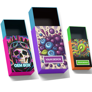 Cajas de Cartón Corrugado al por Mayor de China para Perfumes y Cosméticos, con Inserto y Ventana de PVC - Product Image 1