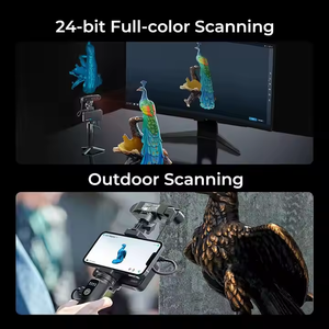 สินค้ามาใหม่ Creality 3D CR-Scan Ferret Pro สแกนสีเต็มรูปแบบรวดเร็ว WiFi6 ไร้สาย ใช้พลังงานจากแบตเตอรี่ ตัวเครื่องทำจากอลูมิเนียมอัลลอยด์ OEM ขายดี - Product Image 3