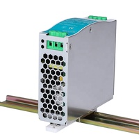 Alimentation à découpage sur rail DIN ZTAO 120W EDR-120-24 24V/12V 5A/10A à sortie unique pour usage industriel, certifiée CE FCC ROHS, garantie 3 ans