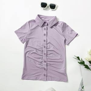 Girls Shirt Skirt 2022 Summer New Style Children Clothing <b>Toddler</b> Kids Wear - Product Image 5
