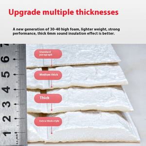 <span class=keywords><strong>Papier</strong></span> <span class=keywords><strong>peint</strong></span> 3D en mousse XPE au design moderne auto-adhésif imperméable pour salon chambre cuisine salle de bain hôtel <span class=keywords><strong>papier</strong></span> <span class=keywords><strong>peint</strong></span> coloré - Product Image 3