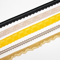 Dentelle blanche Soluble dans l'eau broderie dentelle élastique ruban garniture tissu pour coudre vêtements accessoires à la main bricolage