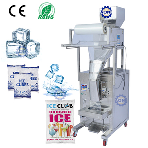 Multifunction Ice Packing Machine Hot Sealing Ice Block Packing Machine <b>Stepping</b> Motor Ice Cream Candy bar Packaging Machine - Product Image 1