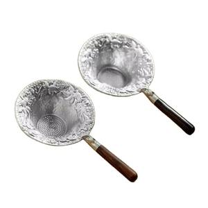 TANGPIN Outils à café et à thé, passoires à thé en étain, accessoires à thé Kung Fu faits à la main - Product Image 1